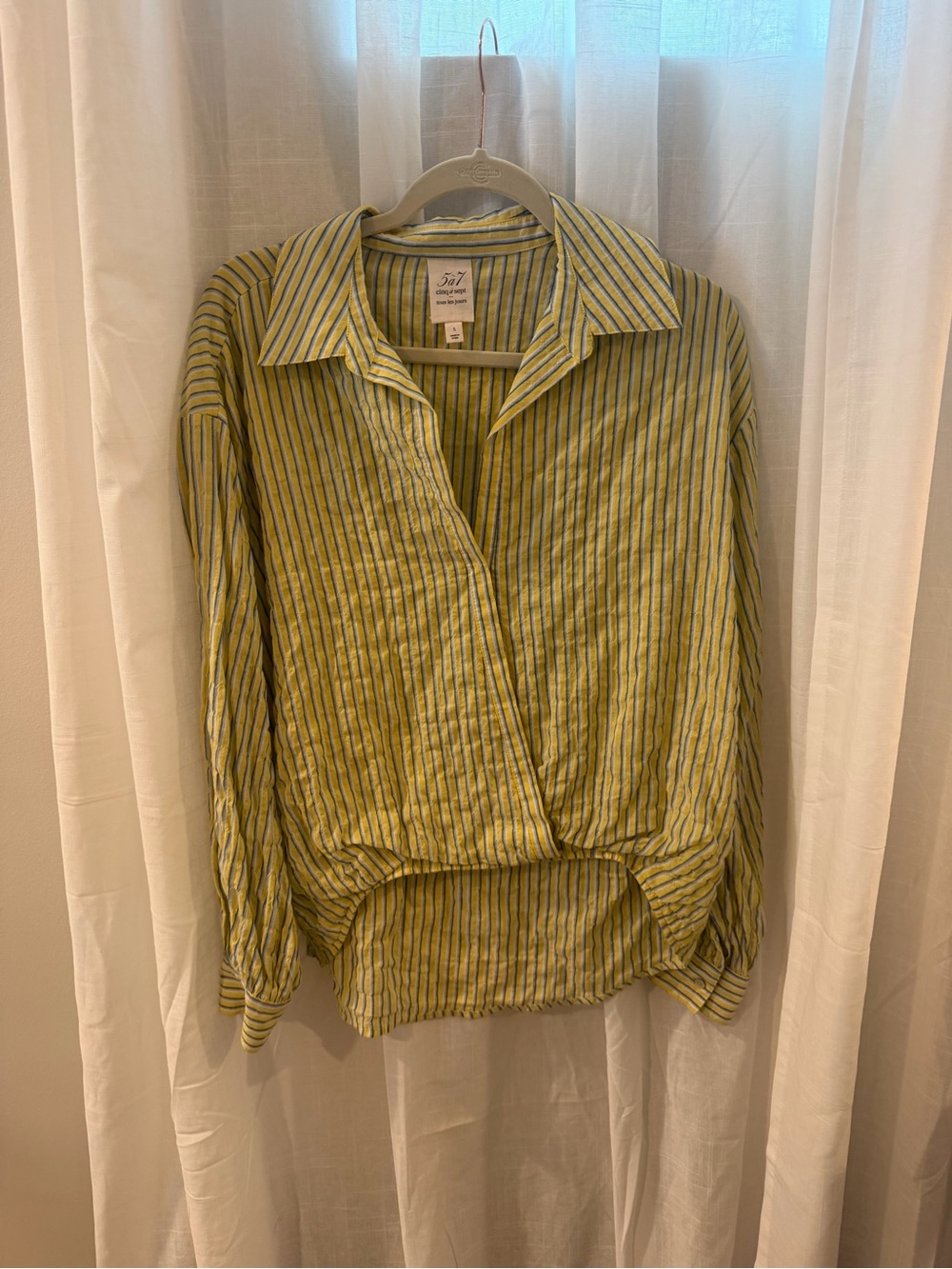 Cinq à sept striped blouse